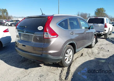 2013 Honda Cr-V Ex-L from USA, damaged, VIN 5J6RM4H7XDL083228